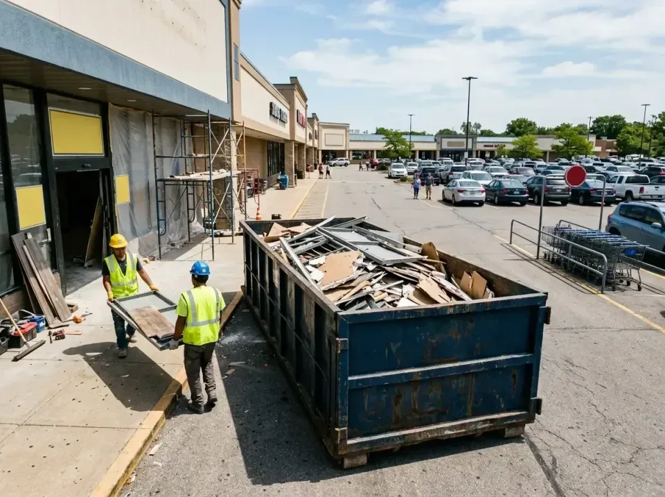 retail-store-renovation-debris-003 — frequently asked questions, Roll-off Dumpster Rentals in Lakemore, OH